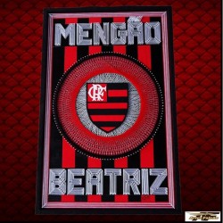 Quadro do Flamengo personalizado